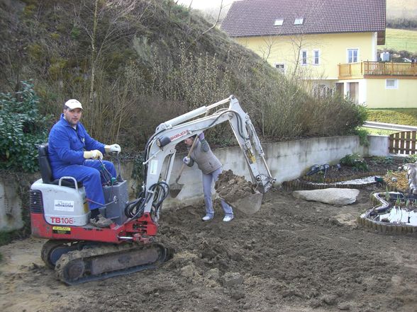 Gartenumbau 2008 - 