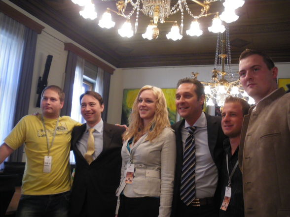 mit RFJ im Parlament - 