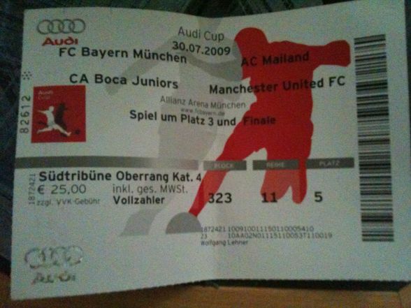 Audi Cup 2009 - 