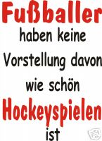 Flotte Hockeysprüche - 