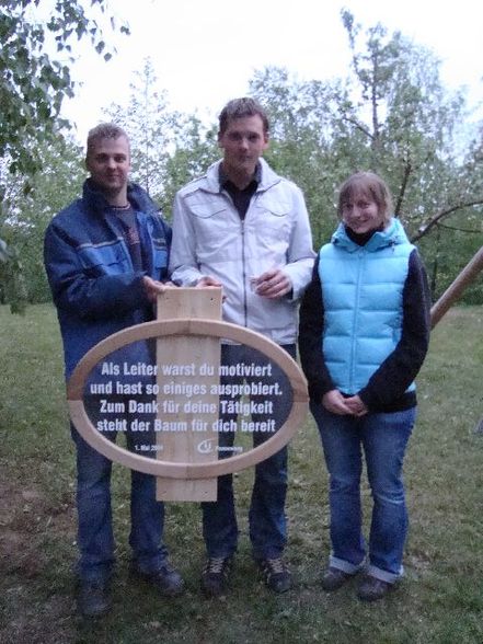 Maibaum aufstellen - 