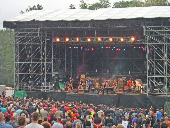 BILLY IDOL KONZERT AUF BURG KLAM 2008 - 