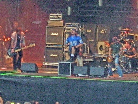 BILLY IDOL KONZERT AUF BURG KLAM 2008 - 