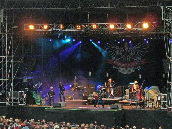 BILLY IDOL KONZERT AUF BURG KLAM 2008 - 