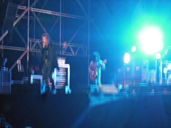 BILLY IDOL KONZERT AUF BURG KLAM 2008 - 