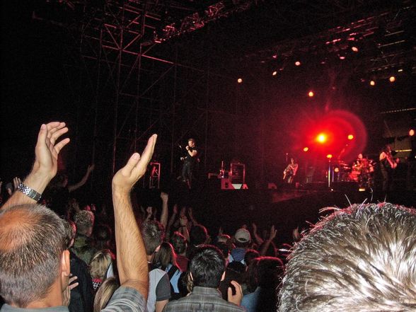 BILLY IDOL KONZERT AUF BURG KLAM 2008 - 