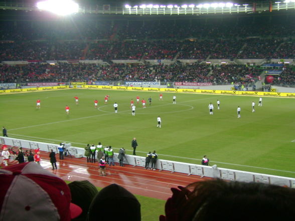 Länderspiel Österr.- GERMANY 0 : 3 - 