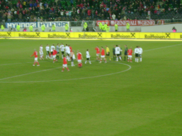 Länderspiel Österr.- GERMANY 0 : 3 - 