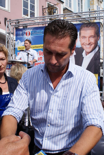 Strache Veranstaltung Sept 09 - 