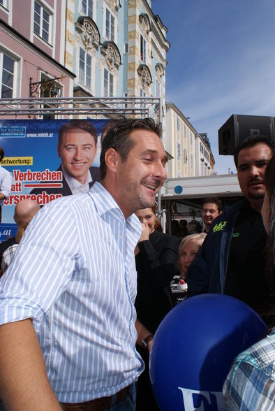 Strache Veranstaltung Sept 09 - 