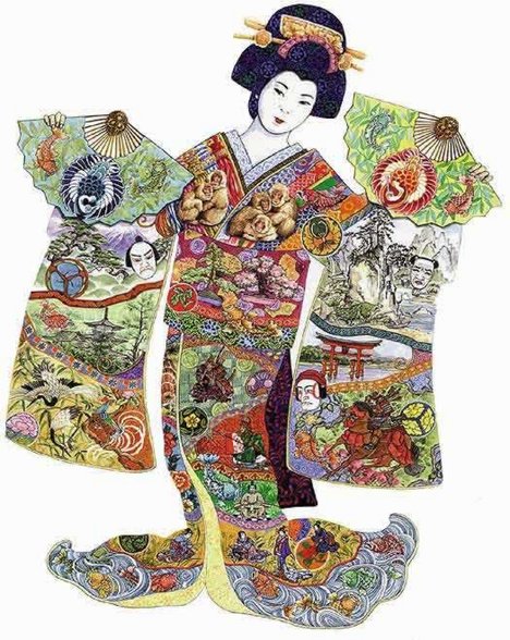 yakuza, geisha - 