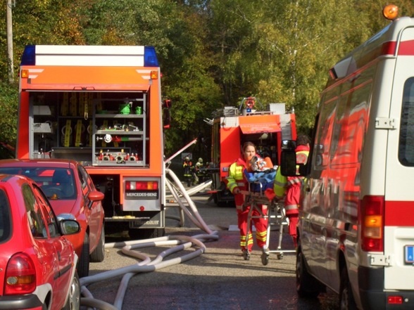 Großübung Bildungshaus 13.10.07 - 