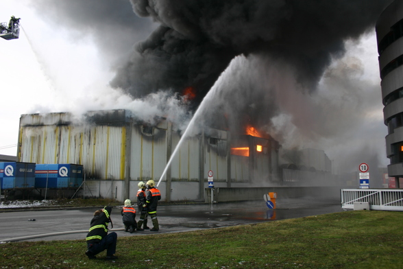 04.01.2008 Brand Donaulager - 