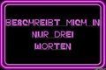 ...Das muss ehrlich sein... - 