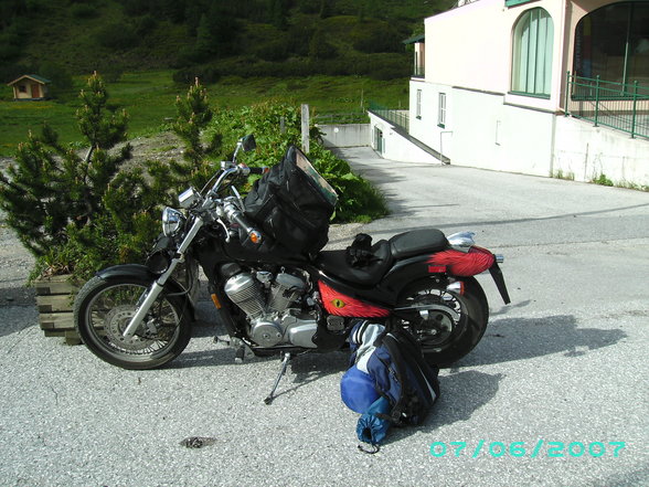 motorrad-tour nach italy - 