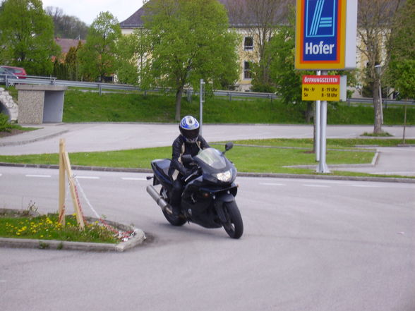 Motorrad fahren - 