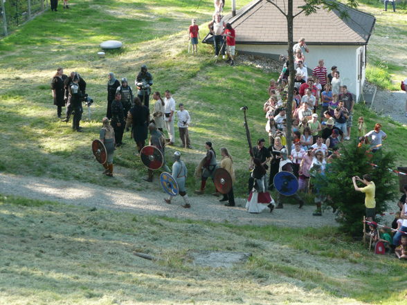 Mittelalterfest Burg Clam 2008 - 