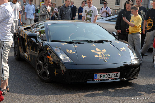 Xzibit with my Gallardo on Gumball 2007 - 