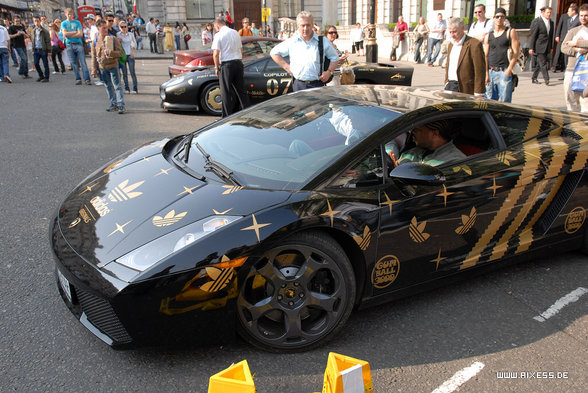 Xzibit with my Gallardo on Gumball 2007 - 