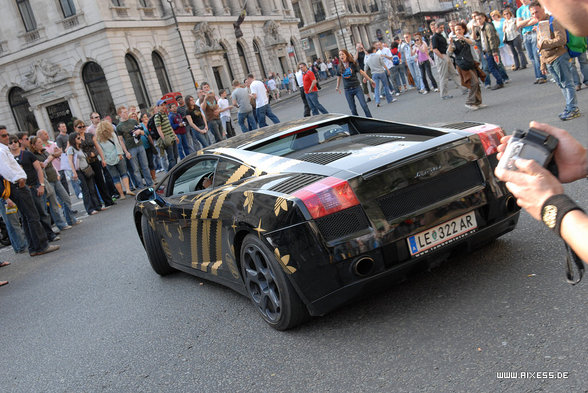 Xzibit with my Gallardo on Gumball 2007 - 