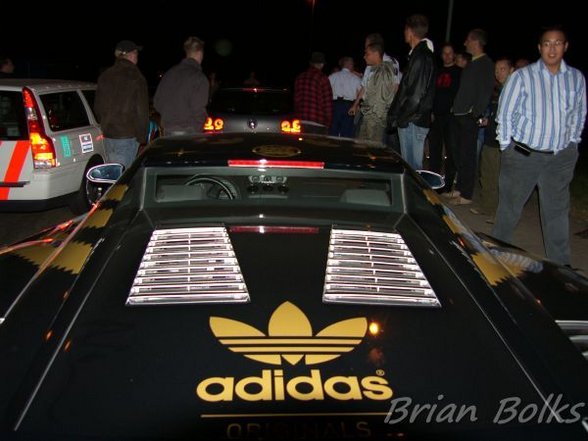 Xzibit with my Gallardo on Gumball 2007 - 