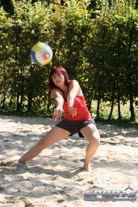 geile action mam beach volleyboi - 