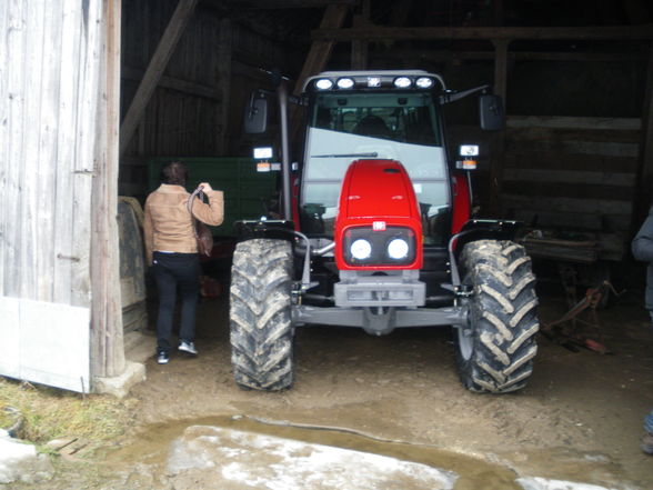 meinen neuen Traktor einweihen:) - 