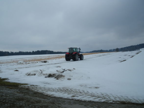 meinen neuen Traktor einweihen:) - 