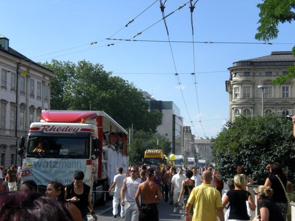 uniteparade flyern für Partystadl - 