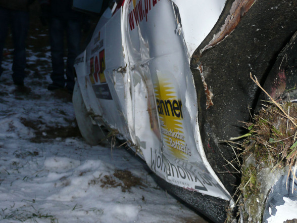 Unfall von Kausner mit AUDI Quatro - 