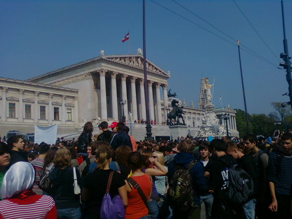 Schülerstreik in Wien - 24.04.09 - 