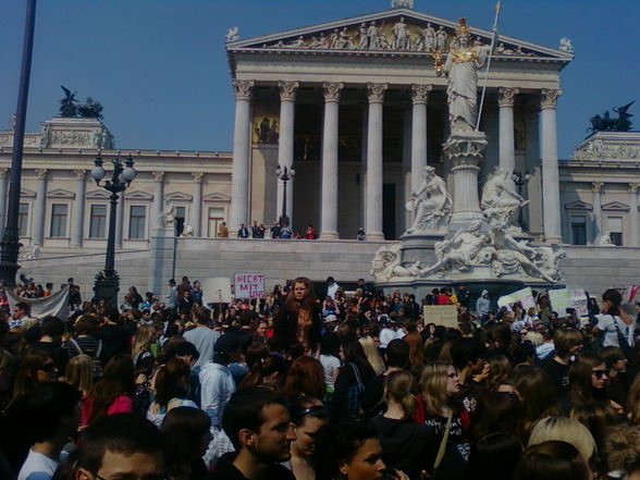 Schülerstreik in Wien - 24.04.09 - 