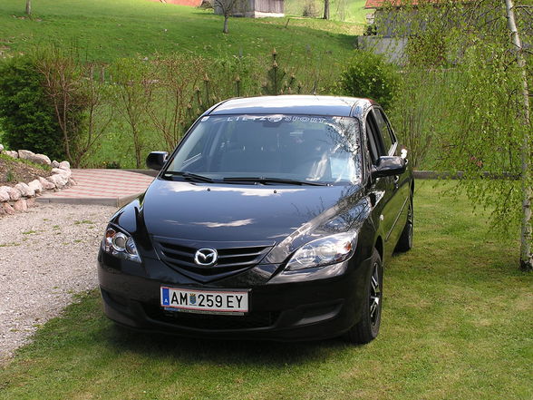 mein neuer mazda3 sport grrr xD - 