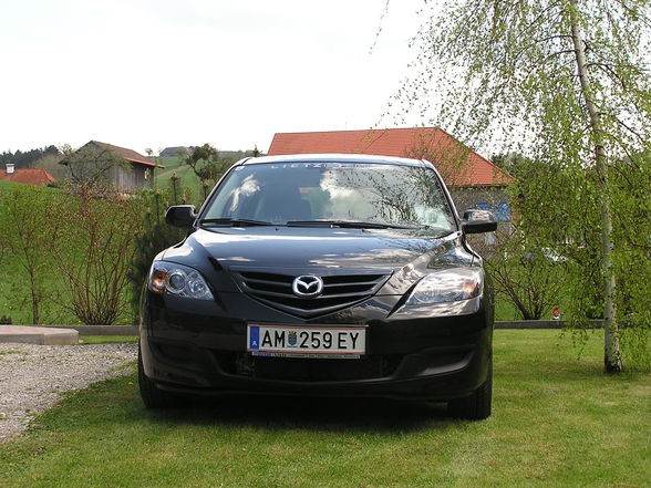 mein neuer mazda3 sport grrr xD - 