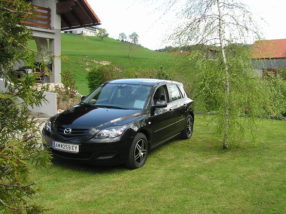 mein neuer mazda3 sport grrr xD - 