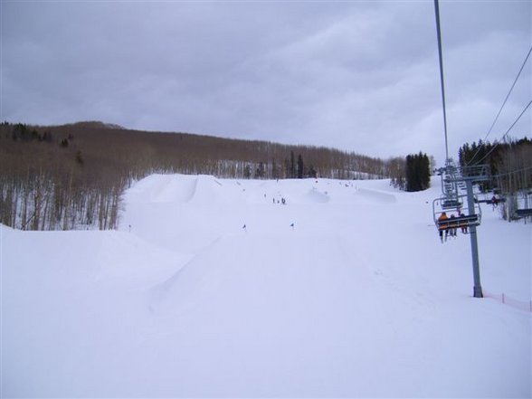 Schifahren in den Rocky's, Vail 2007 - 