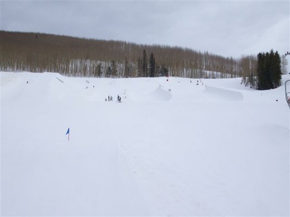 Schifahren in den Rocky's, Vail 2007 - 