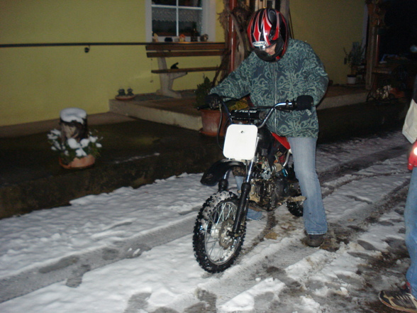 ->das erste Mal Pitbike;-)) - 