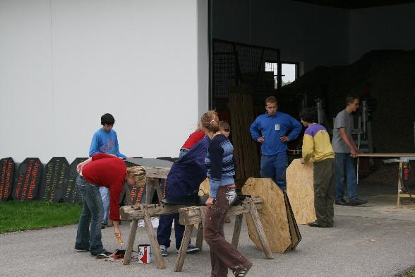 Jugendballtaferl machen beim Hari 1.9.07 - 