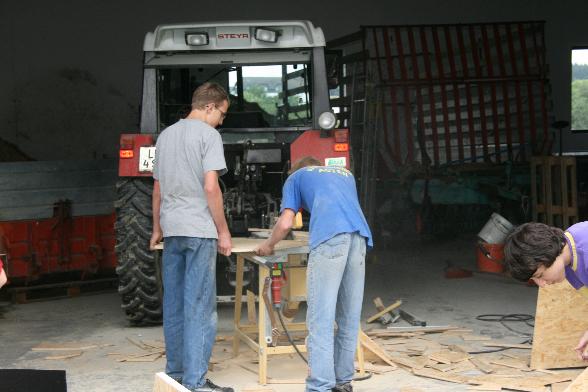 Jugendballtaferl machen beim Hari 1.9.07 - 