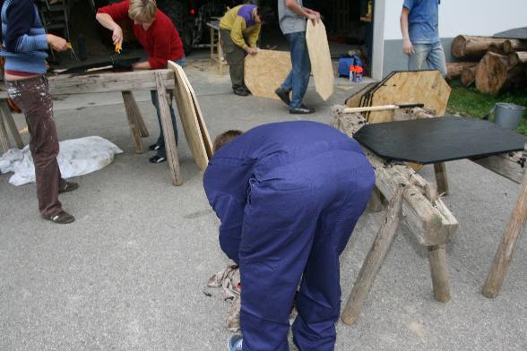 Jugendballtaferl machen beim Hari 1.9.07 - 