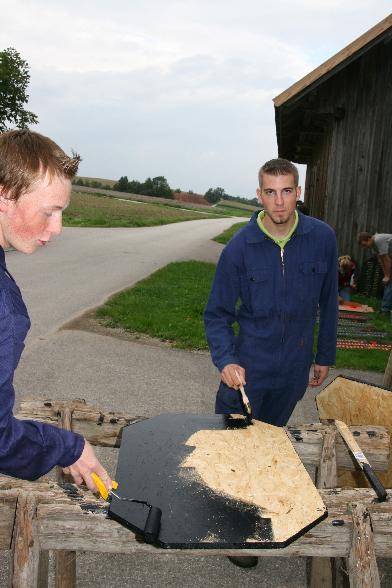 Jugendballtaferl machen beim Hari 1.9.07 - 