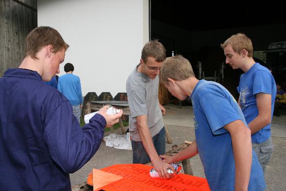 Jugendballtaferl machen beim Hari 1.9.07 - 