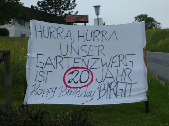 mein 20. geburtstag :-)) - 