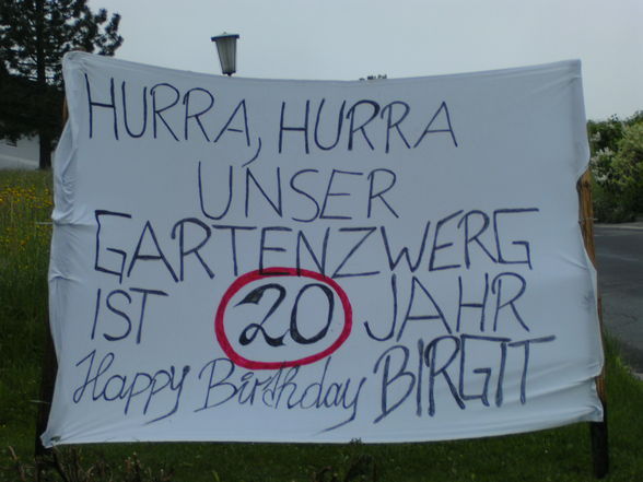 mein 20. geburtstag :-)) - 