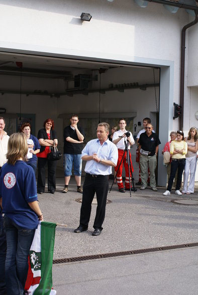 Ankunft als BM auf der RK Dienststelle - 