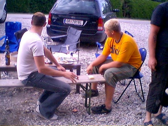 Grillen in Garage 16-06-2007 - 