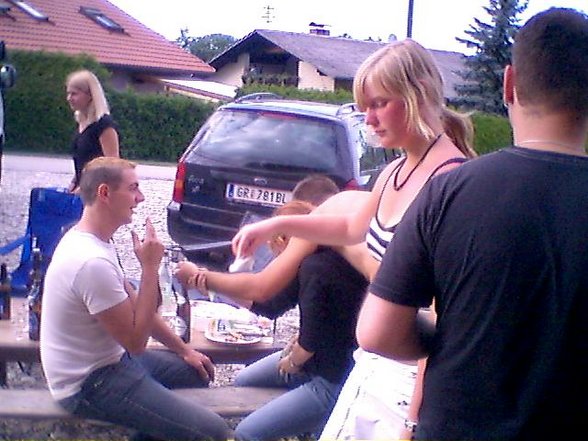 Grillen in Garage 16-06-2007 - 