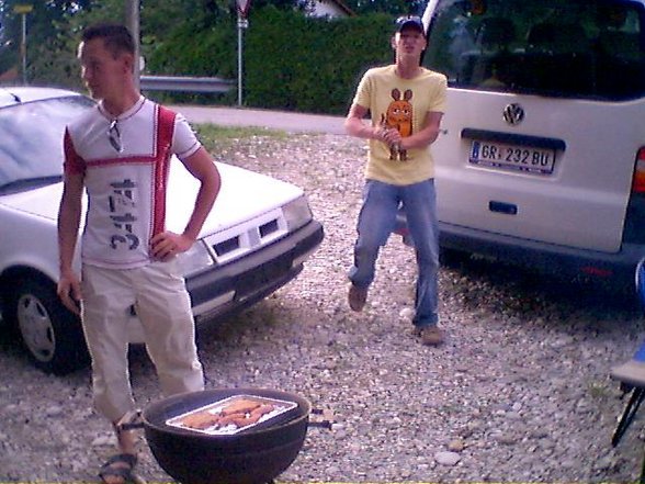 Grillen in Garage 16-06-2007 - 