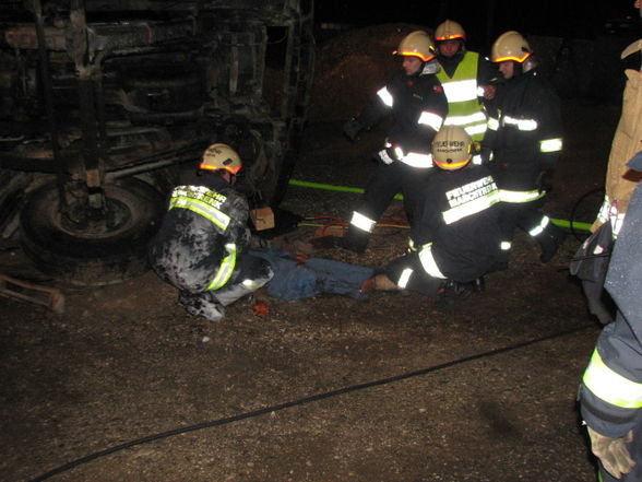 Feuerwehrübung, Fa. Mes - 